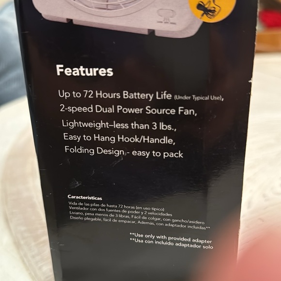 O2 Cool Battery Operated Fan - Picture 5 of 5